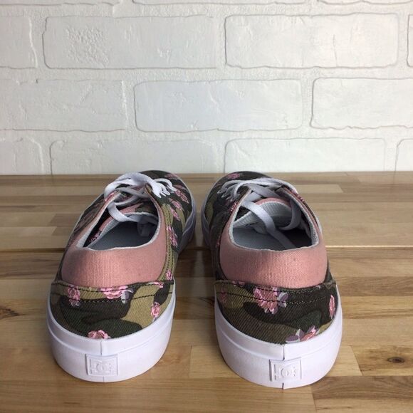 Dc TRASE TX SE sneakers liberty floral prints casual skater shoes size 6 - Picture 7 of 13